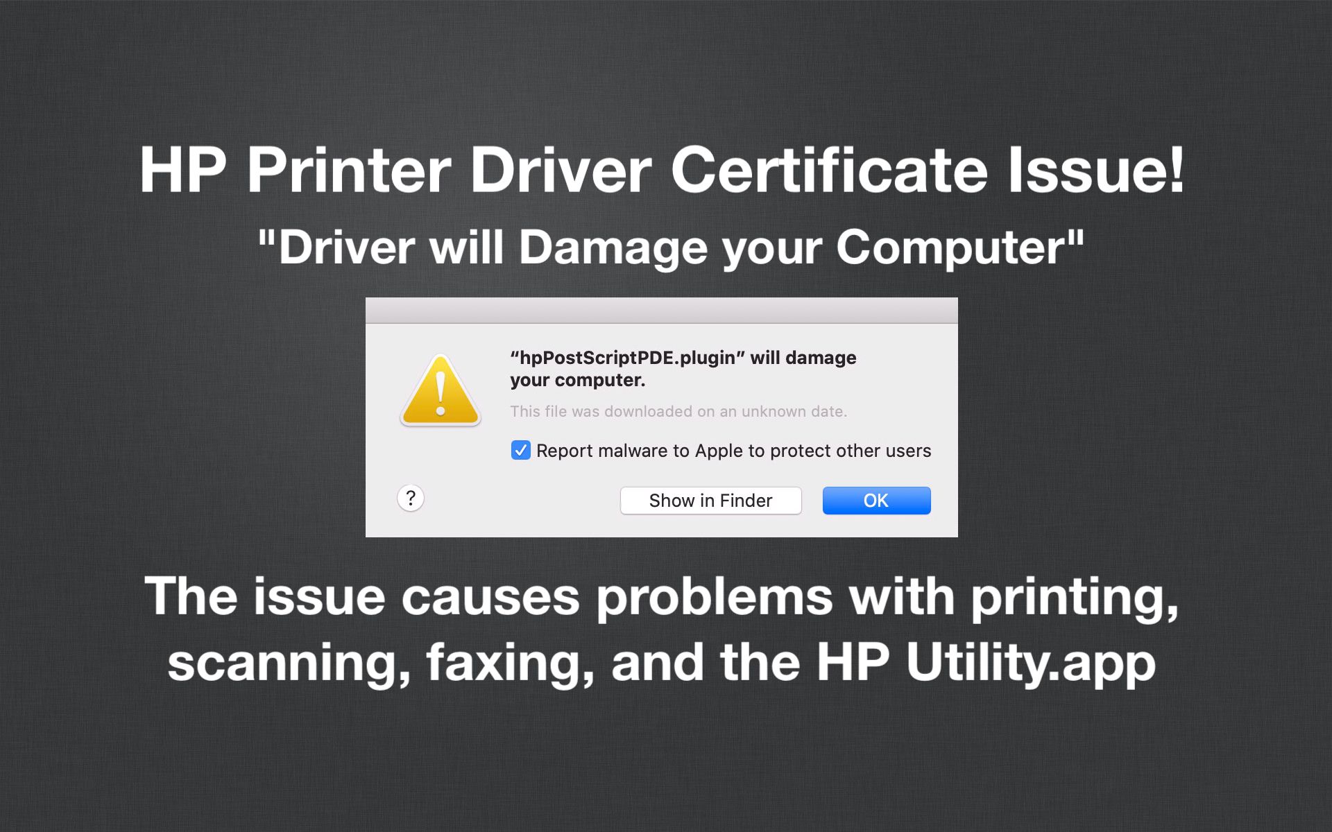 printer drivers for mac sierra